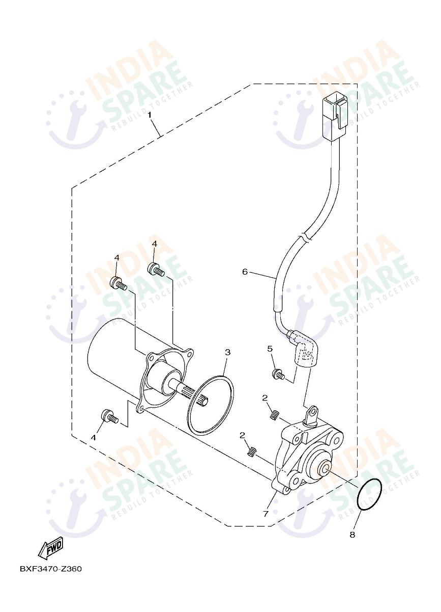 STARTING MOTOR